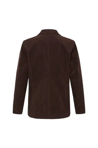 Fransa Calana Hot Fudge Corduroy Blazer