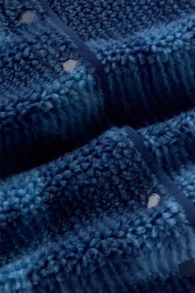 Thinking Mu Jay Blue Lotus Jacquard Vest - The Mercantile London