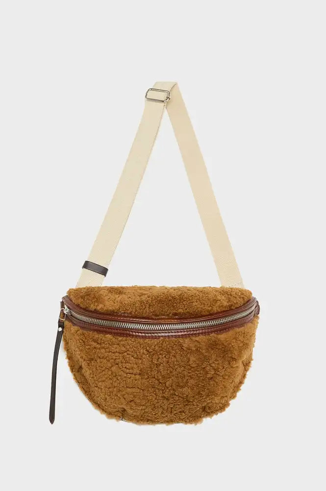 Bellerose Rosie Teddy Pecan Sling Bag