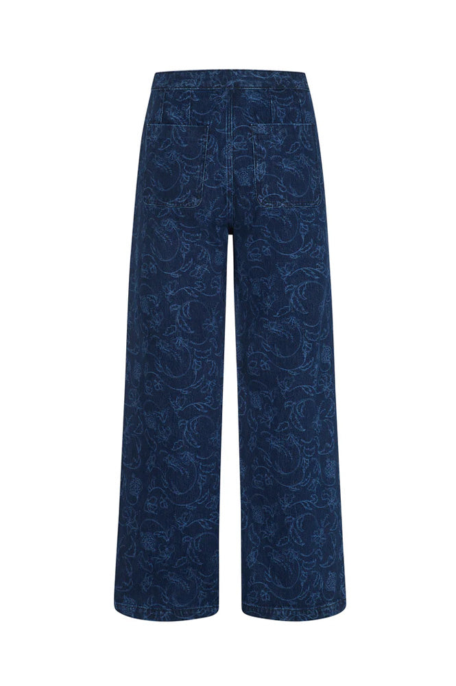 Seventy + Mochi Margot Baroque Nightfall Jeans - The Mercantile London