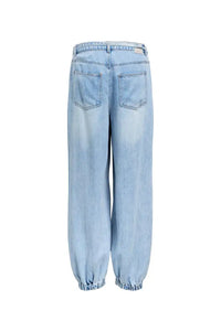 Object Lara Light Blue Denim Jogger Trousers