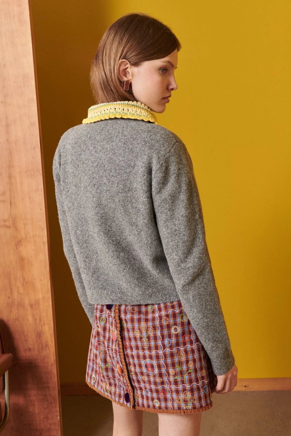 Celia B Amani Grey Cardigan