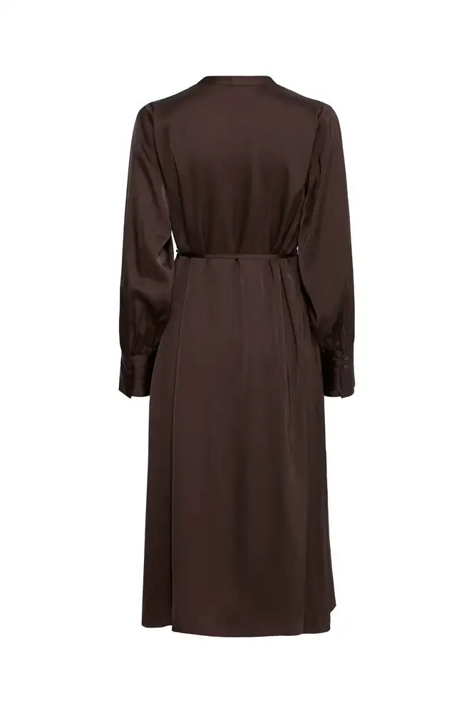 Fransa Junia Molé Brown Shirt Dress
