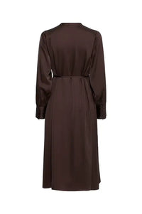 Fransa Junia Molé Brown Shirt Dress