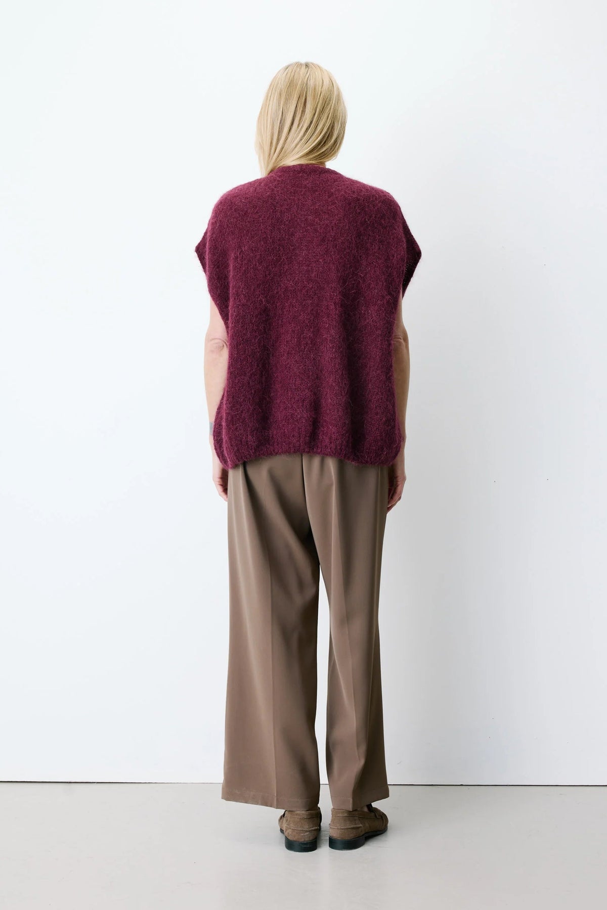 Grace & Mila Addison Aubergine Cardigan