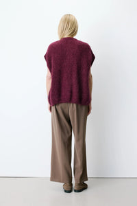 Grace & Mila Addison Aubergine Cardigan