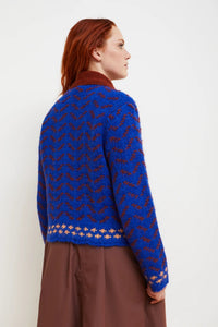 Dr Bloom Darling Azul Cardigan