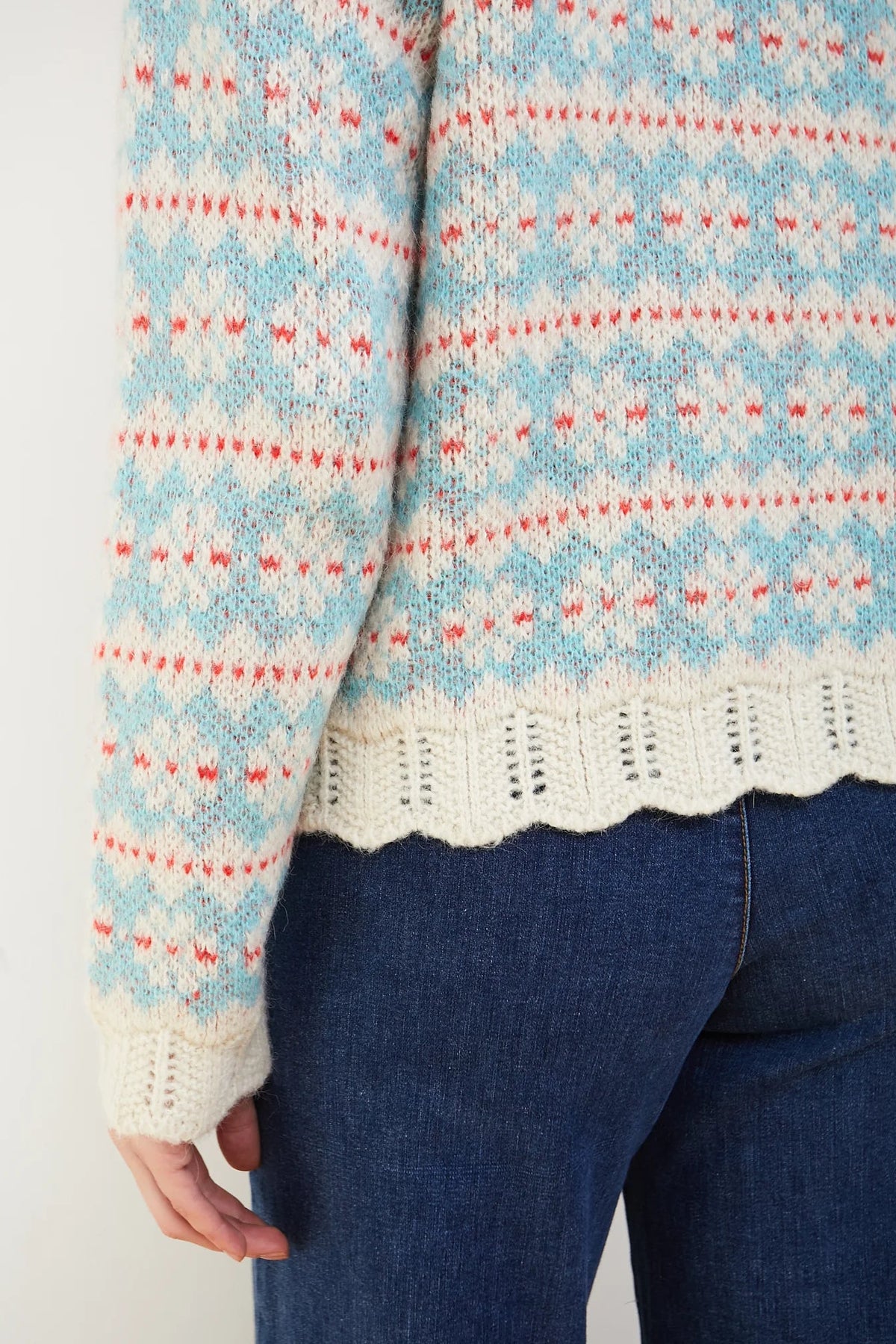 Dr Bloom Cowboy Red Jumper