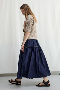 Diarte Bola Navy Skirt - The Mercantile London