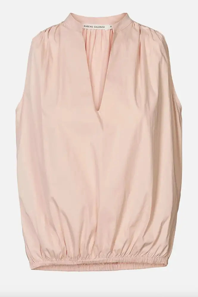 Rabens Saloner Ingebord Powder Pink Blouse - The Mercantile London