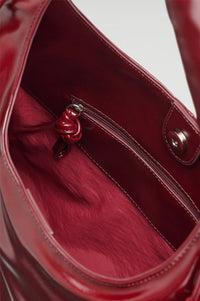 Ölend Nicole Cherry Red Bag - The Mercantile London