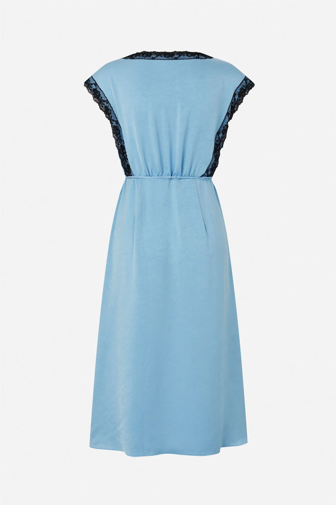 Baum Und Pferdgarten Andra Dusk Blue Dress - The Mercantile London