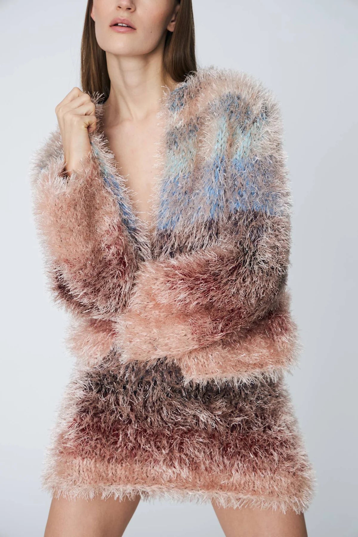 Dawn x Dare Fuzzy Twilight Cardigan