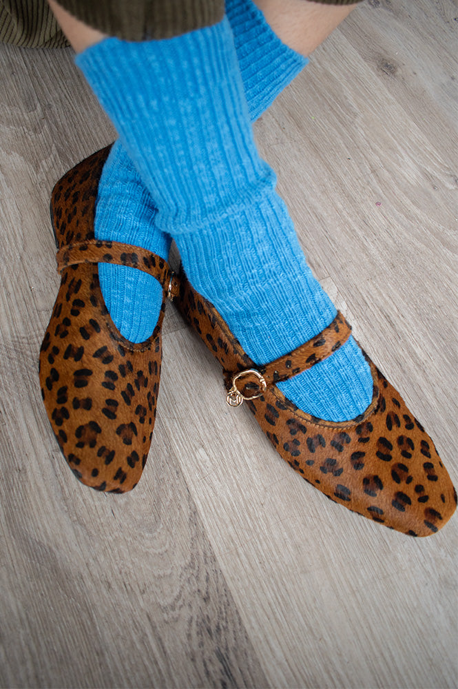 Petite Mendigote Carlita Pony Ballerinas - The Mercantile London