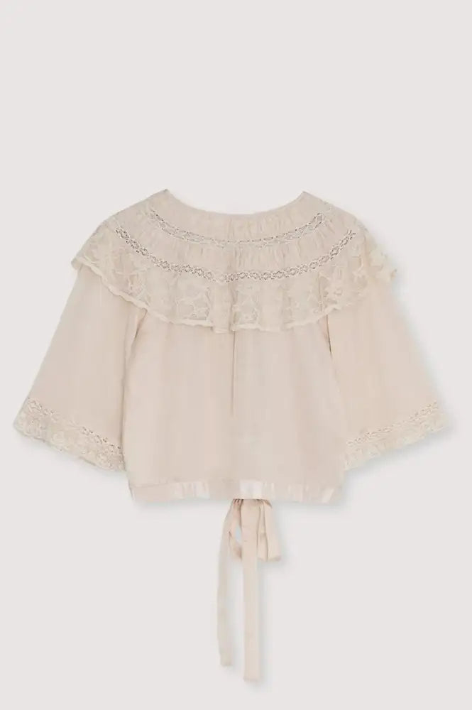 The New Society Ammi Ecru Blouse - The Mercantile London