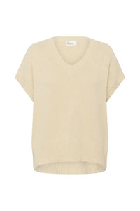 My Essential Wardrobe Diva Rice Knitted Vest - The Mercantile London