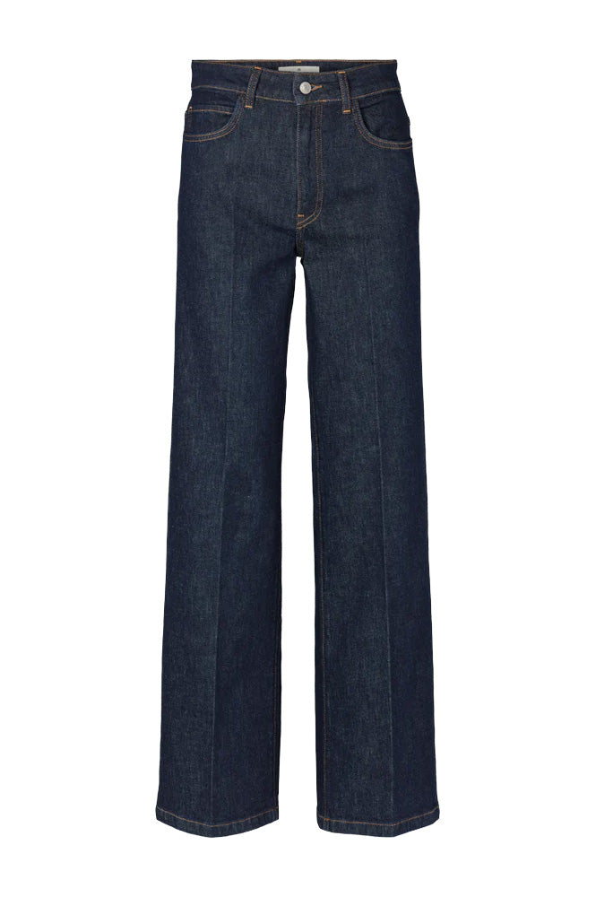 Basic Apparel Enya Rinse Wash Jeans - The Mercantile London