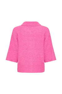 ICHI Kamara Meadow Mauve Knitted Cardigan