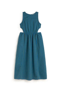 Thinking Mu Kin Windsor Stripes Dress - The Mercantile London
