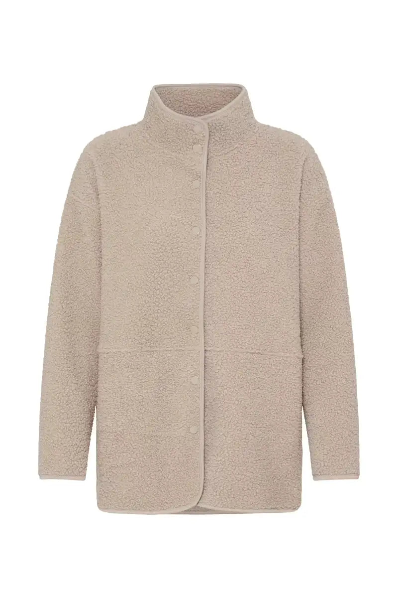 Fransa Gwynne String Sherpa Jacket