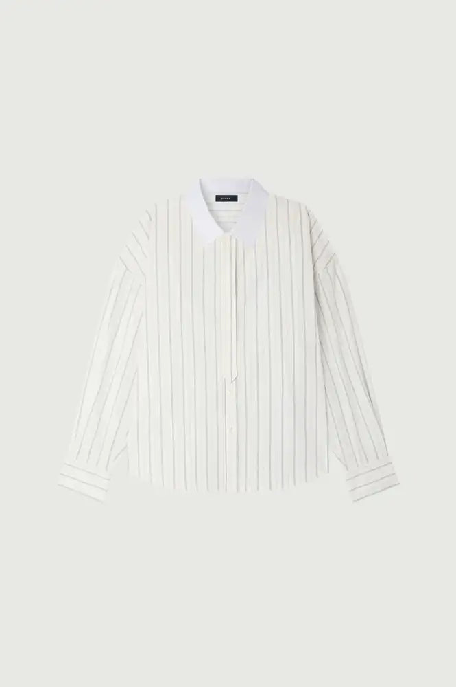 Soeur Idesia Striped Poplin Shirt - The Mercantile London