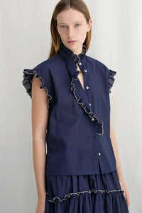 Diarte Silva Navy Shirt - The Mercantile London