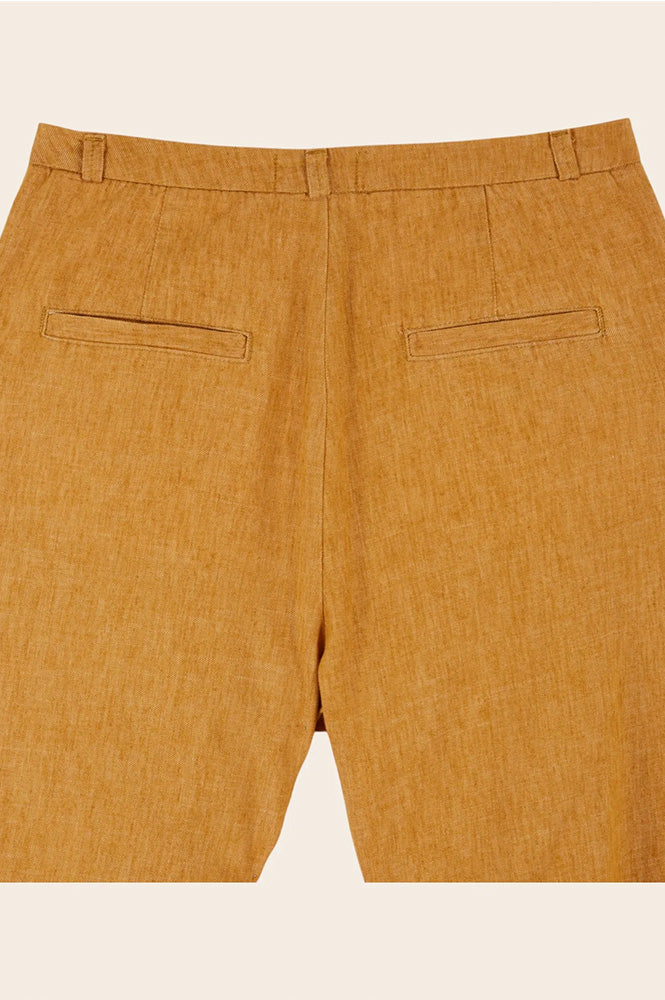 Emile Et Ida Daim Mustard Trousers - The Mercantile London