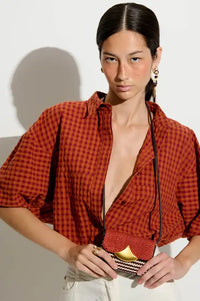 Sessùn Florentina Sunset Mus Balloon Sleeve Shirt