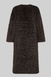 Second Female Ophie Delicioso Chocolate Coat - The Mercantile London