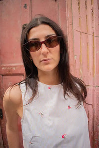 Eco Shades Dahl Red Sunglasses - The Mercantile London