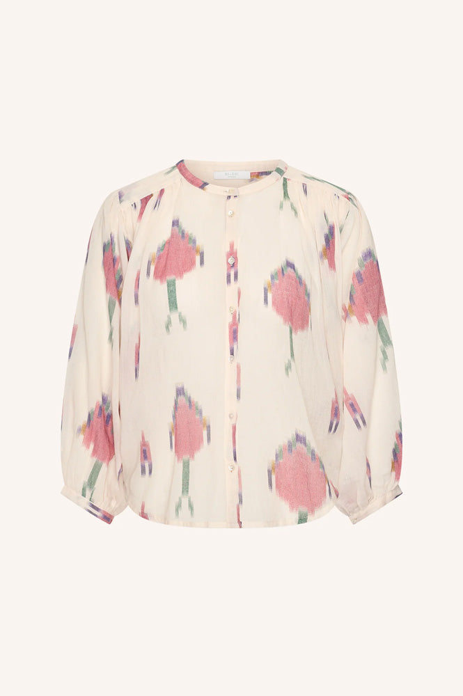 By-Bar Becky Spring Ikat Blouse