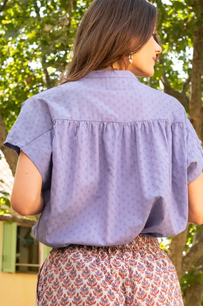 Zen Ethic Azale Lilac Shirt - The Mercantile London