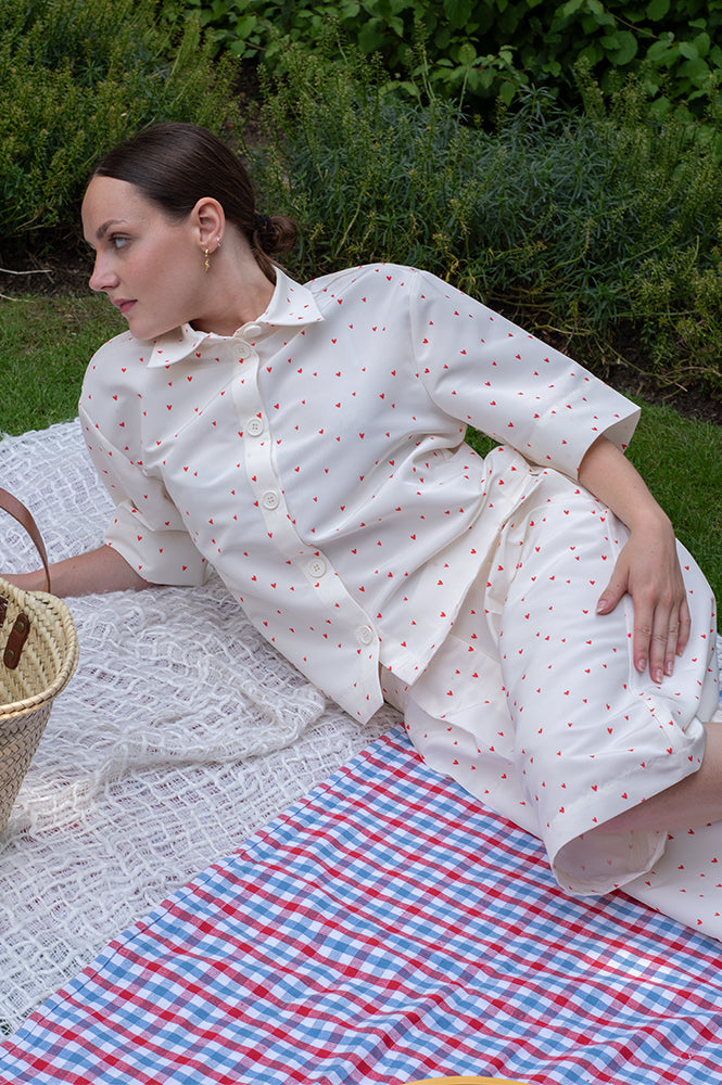 Stella Nova Heart Printed Shirt - The Mercantile London