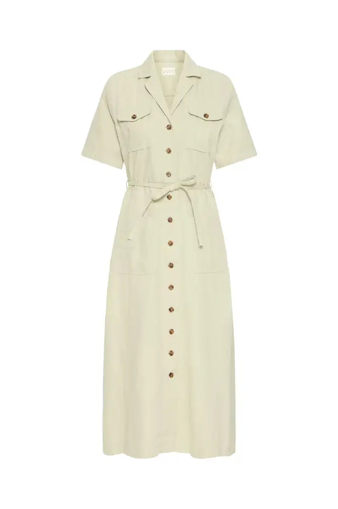Atelier Rêve Kunis Celadon Green Dress - The Mercantile London