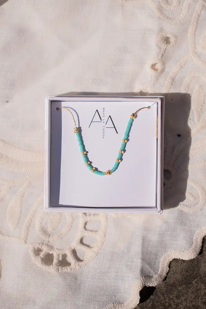 MAAS Turquoise Seren Necklace - The Mercantile London