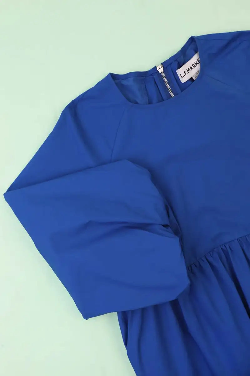 L.F. Markey Apollo Cobalt Blue Dress - The Mercantile London