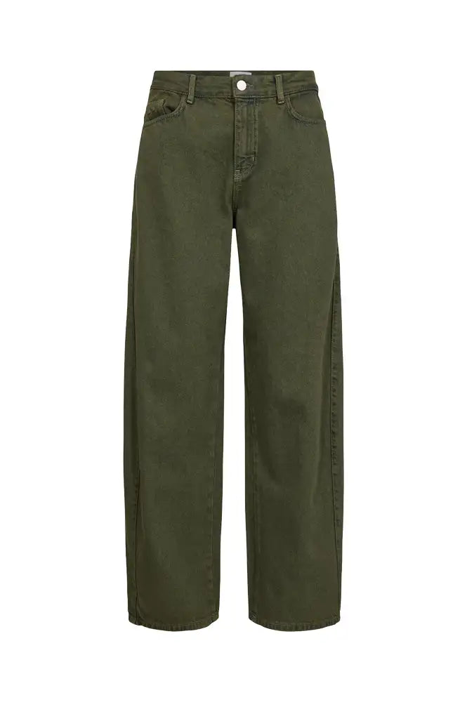 Numph Amsterdam Forest Night Barrel Leg Jeans