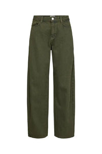 Numph Amsterdam Forest Night Barrel Leg Jeans