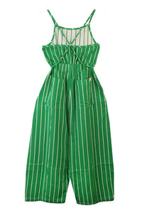L.F. Markey Tomasin Grass Stripe Overalls - The Mercantile London
