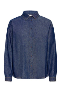 ICHI Archer Indigo Shirt