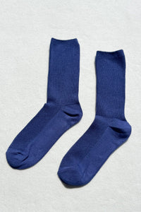Le Bon Shoppe Navy Trouser Socks