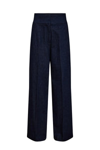 Numph Bussy Dark Denim Trousers - The Mercantile London