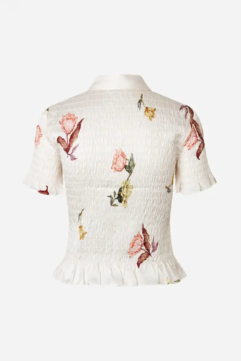 Baum Und Pferdgarten Myka Coconut Tulips Top - The Mercantile London