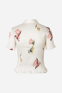 Baum Und Pferdgarten Myka Coconut Tulips Top - The Mercantile London