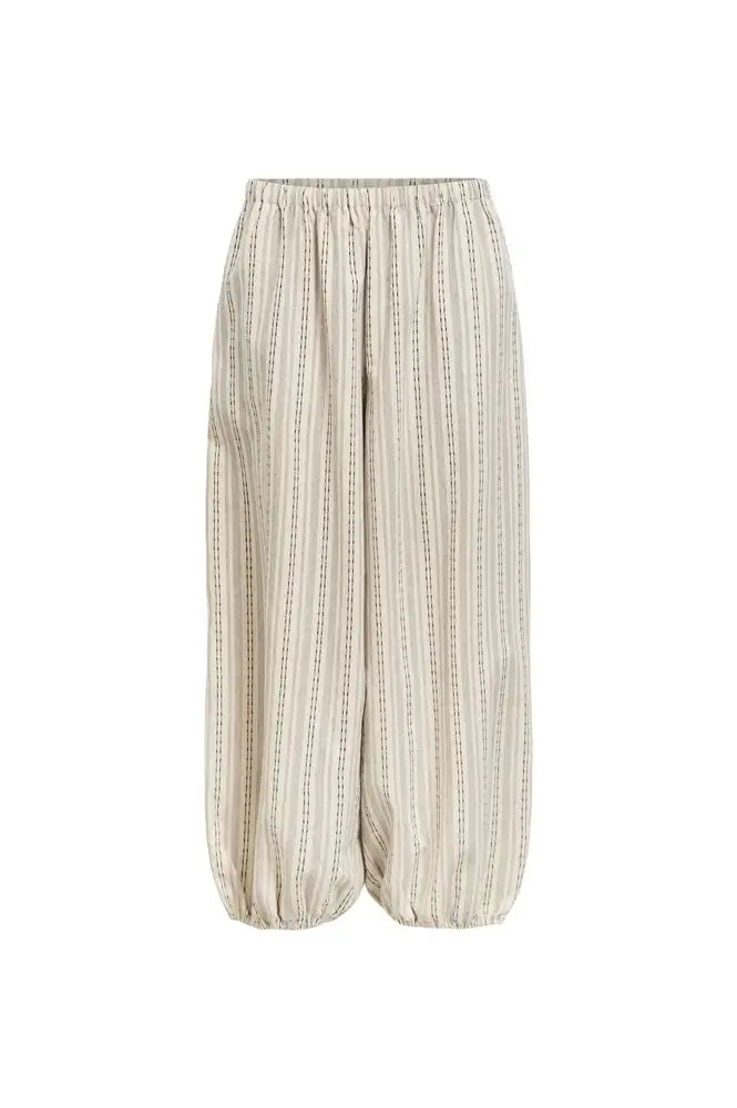 Object Belem Birch Stripe Harem Balloon Trousers - The Mercantile London