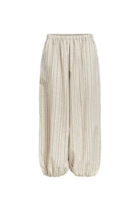 Object Belem Birch Stripe Harem Balloon Trousers - The Mercantile London