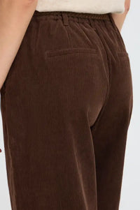 Fransa Calana Hot Fudge Corduroy Trousers - The Mercantile London