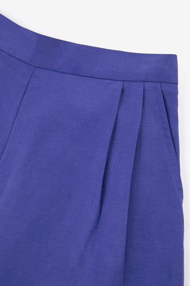 Lowie Cobalt Wide Leg Trousers - The Mercantile London