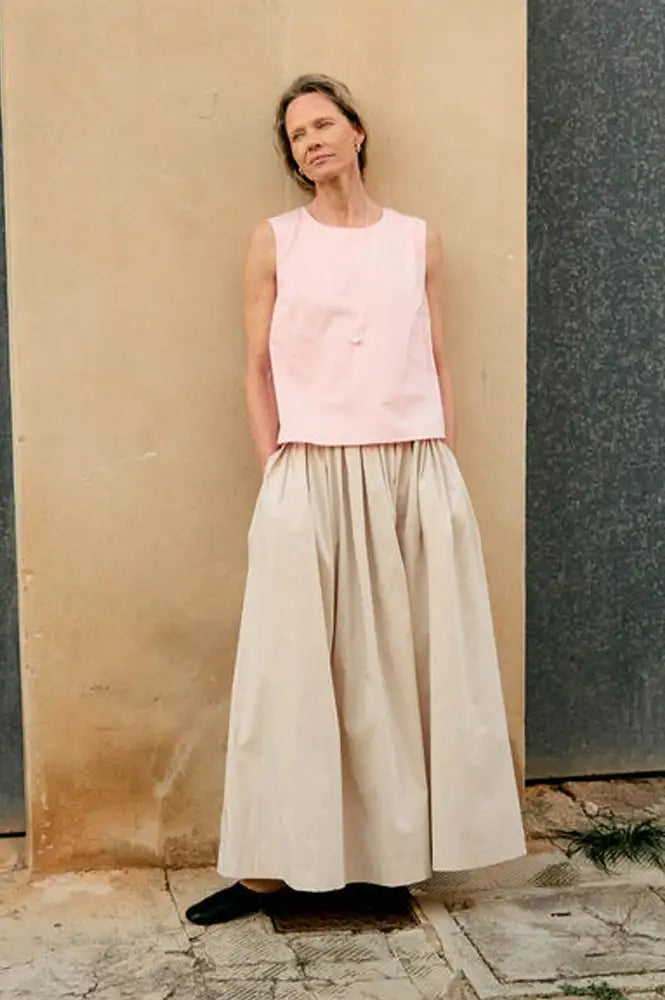 Object Paige Pale Lilac Top - The Mercantile London