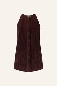 Sessùn Ondinette Ambrune Velvet Short Dress - The Mercantile London